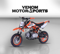 Thumbnail for Automatic kids gas dirt bike. venom mx70